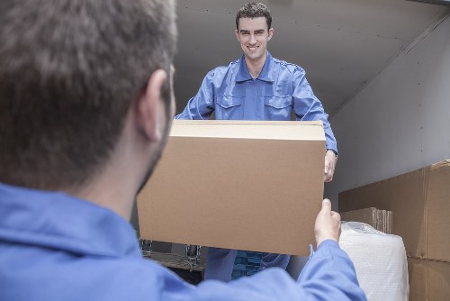 Professional packing and boxes service prepared for a local Tufnellpark relocation