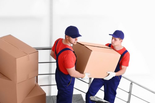 Illustration representing accessible moving services in Tufnell Park