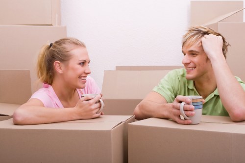 Apartment moving team handling a Tufnellpark flat relocation