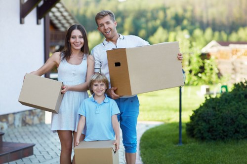 Risk assessment being carried out before a house move