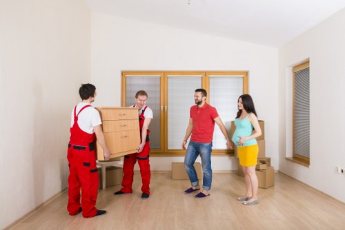 Customer reporting an issue after a moving service