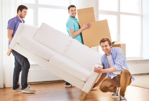 Careful packing and loading during a Tufnell Park house move