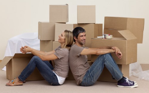 Professional movers coordinating a residential or office move in Tufnell Park