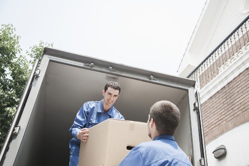 Office relocation equipment and boxes for removals in Tufnellpark