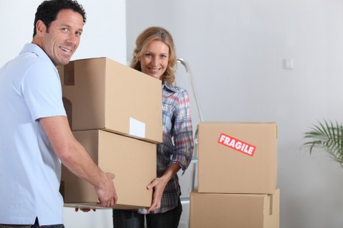 Secure transport of IT equipment during an office move in Tufnellpark